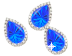 Blue Sapphires in Diamonds Cursor Set thumbnail