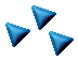 Blue Triangle Cursor Set thumbnail