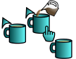 Coffee Cup Cursor Set thumbnail
