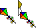 Colorful Kites Cursor Set thumbnail