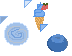 Random Blue Cursor Set thumbnail