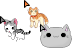 16 Cute catscursor set teaser