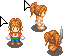 Cute Girl Famer Cursor Set thumbnail