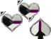 Demisexual Heart Cursor Set thumbnail