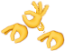 finger circles Cursor Set thumbnail