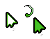 Green Transition Cursor Set thumbnail
