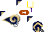 LA Rams Cursor Set thumbnail