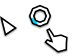 Low Poly White With Shadow Cursor Set thumbnail