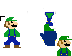 Luigi 8-bit Cursor Set thumbnail