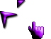 Metalic chrome (purple) Cursor Set thumbnail