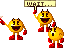 Namco Museum PS1 Pac-Man with hotspot guide Cursor Set thumbnail