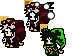 Pierrot and some Harlequin The Freak Circus TFC Cursor Set thumbnail