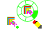 Rainbow Shooting Tiny Pointers Cursor Set thumbnail