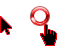 Red and Black Cursor Set thumbnail