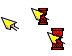 Red Jewel, Yellow Arrowcursor set teaser