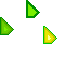 Sharp Green Cursor Set thumbnail