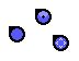 Small Pixelated Blue Cursor Set thumbnail