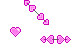 Sparkling Pink Heartcursor set teaser