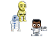 Star Wars pixel characters Teaser