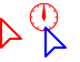 red outline Cursor Set thumbnail