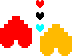 Undertale-styled Hearts Cursor Set thumbnail