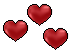 Valentine red Heart Cursor Set thumbnail