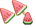 SUMMER CHALLENGE WATERMELON POPSICLE Cursor Set thumbnail