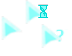 White and blue Cursor Set thumbnail