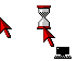 Windows XP 3D Red (recoloured system scheme) Cursor Set thumbnail