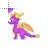 Spyro Default (Not Animated).cur Preview