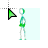 rainbow stickman cursor.ani Preview