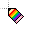 Rainbow Cursor - Handwriting.cur Preview
