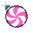 Spinning Peppermint Candy - Working in background.ani Preview