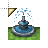 fountain cursor.bmp.cur Preview