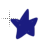 blue ink star.cur Preview