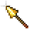 gold spear.cur Preview