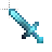 Minecraft_Enchanted_Netherite_Sword_Blue.ani Preview