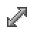 Minecraft_Arrows_DiagonalNE2SW.cur Preview