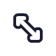 sCRJ Cursors v2.1 LIGHT - Diagonal Resize 1.cur 200% version