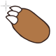 bear hand cursor(old).cur 200% version