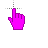 Pink-hand.cur Preview