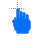 sky blue link.cur Preview