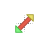 Diagonal2-RWColors.cur Preview