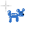 balloon dog.cur Preview