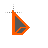 Orange Black Sci-fi Right-Handed.cur Preview