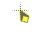 Yellow Black Right-Handed.cur Preview