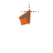 Orange Black Left-Handed.cur Preview