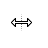 Aero-Esque Horizontal Resize (Old).cur Preview