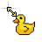 Rubber Duck Diagonal.cur Preview