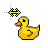 Rubber Duck Horizontal.cur Preview